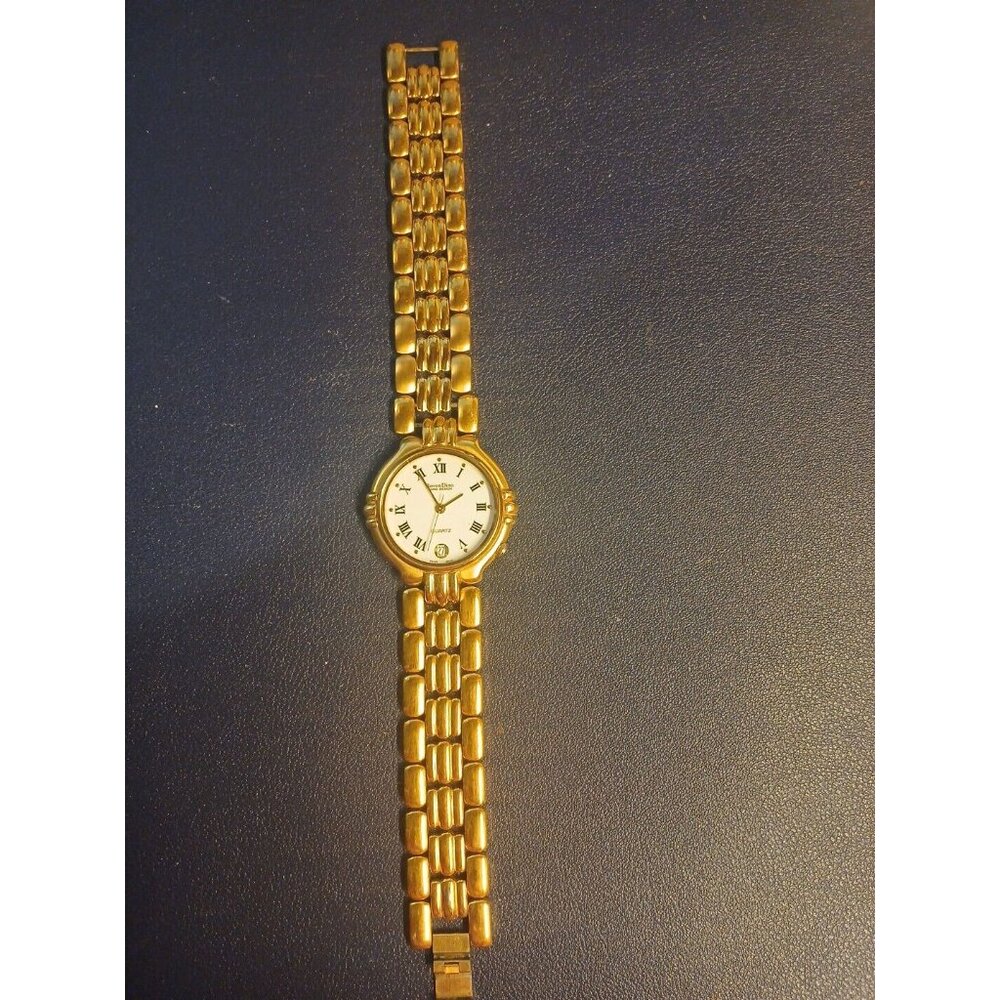 Ladies Roven Dino Paris Design Quartz Watch 2004M -Working -Broken Band See Pics